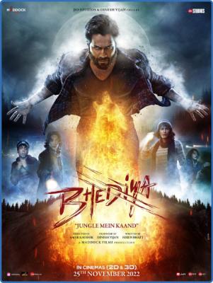 Bhediya 2022 1080p HQ S-Print Rip Hindi + Multi Audio x264 AAC Full Movie CineVood